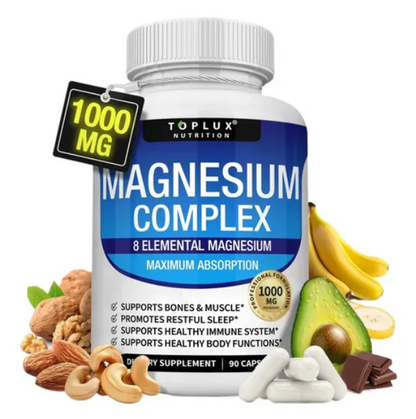 COMPLEJO DE MAGNESIO 8 EN 1 + ENVIO GRATIS